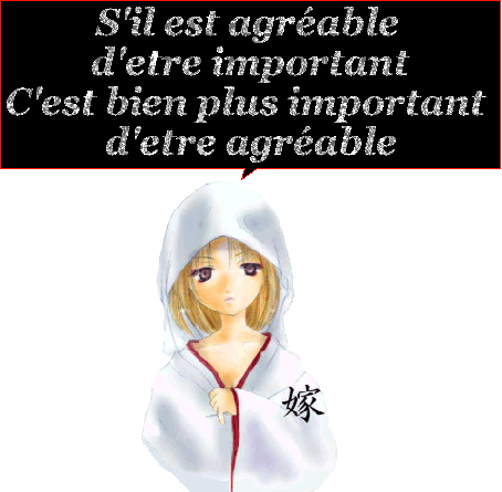 QUEL IMPORTANCE.